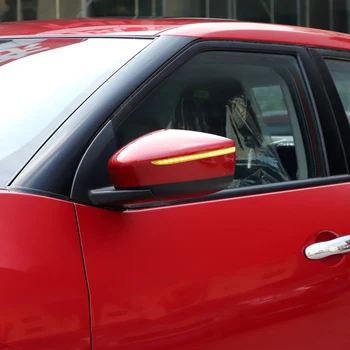 

LED Dynamic Turn Signal Blinker Sequential Side Mirror Indicator Light Lamp Smoked Black For Nissan Kicks Note 2017-2019 e-Power