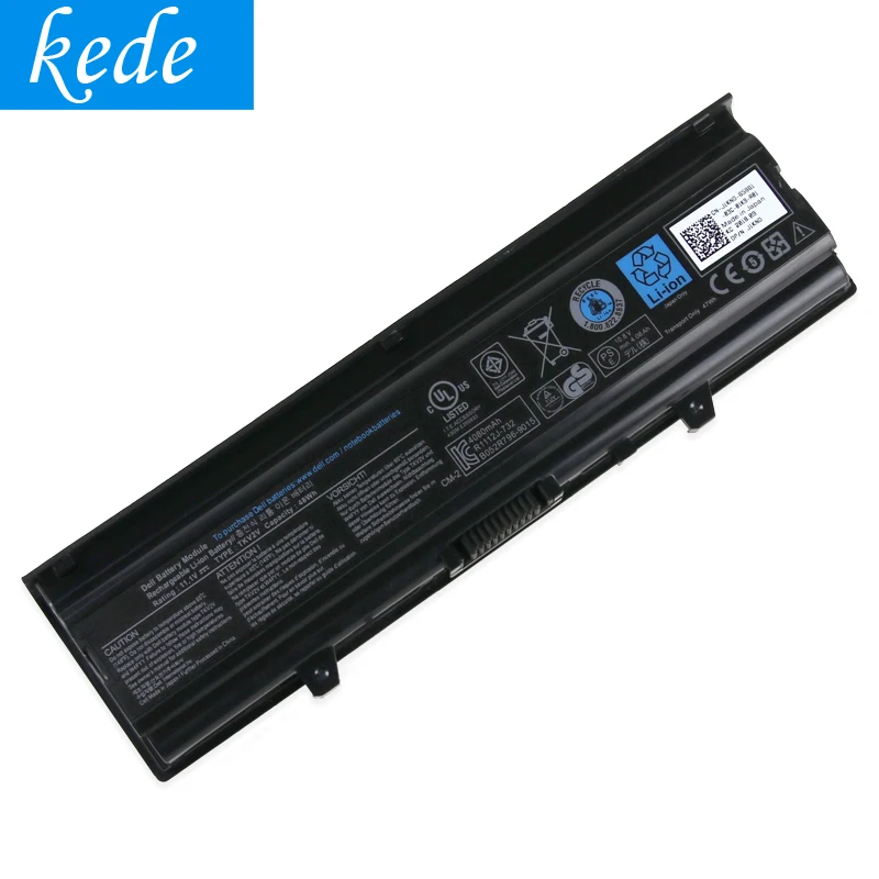 Kede Сменный аккумулятор для ноутбука dell Inspiron 14V 14VR M4010 N4020 N4020D N4030 N4030D TKV2V(11,1 V 48Wh