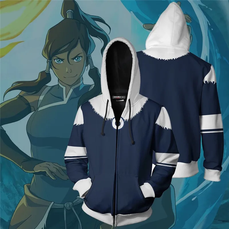 

Anime Bleach Hoodie Sweatshirt Cosplay Costumes Harajuku Streetwear Polyester Hip Hop Hoodie Men and Women Zip Up Hoodies