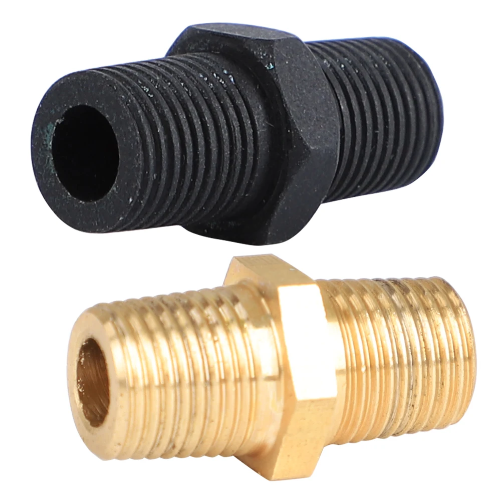 

Paintball Airsoft Air Gun PCP Both End Male Quick Disconnect Adaptor Double Fill Nipple