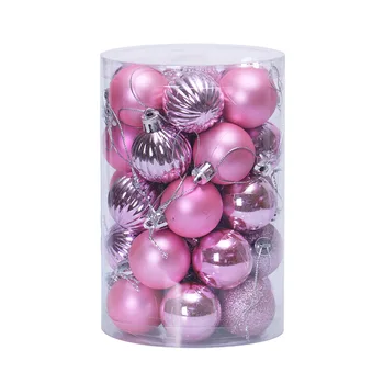 

34pcs 4cm Christmas Tree Decorations Balls Bauble Xmas Party Hanging Ball Ornaments Christmas Decorations for Home YU-Ho