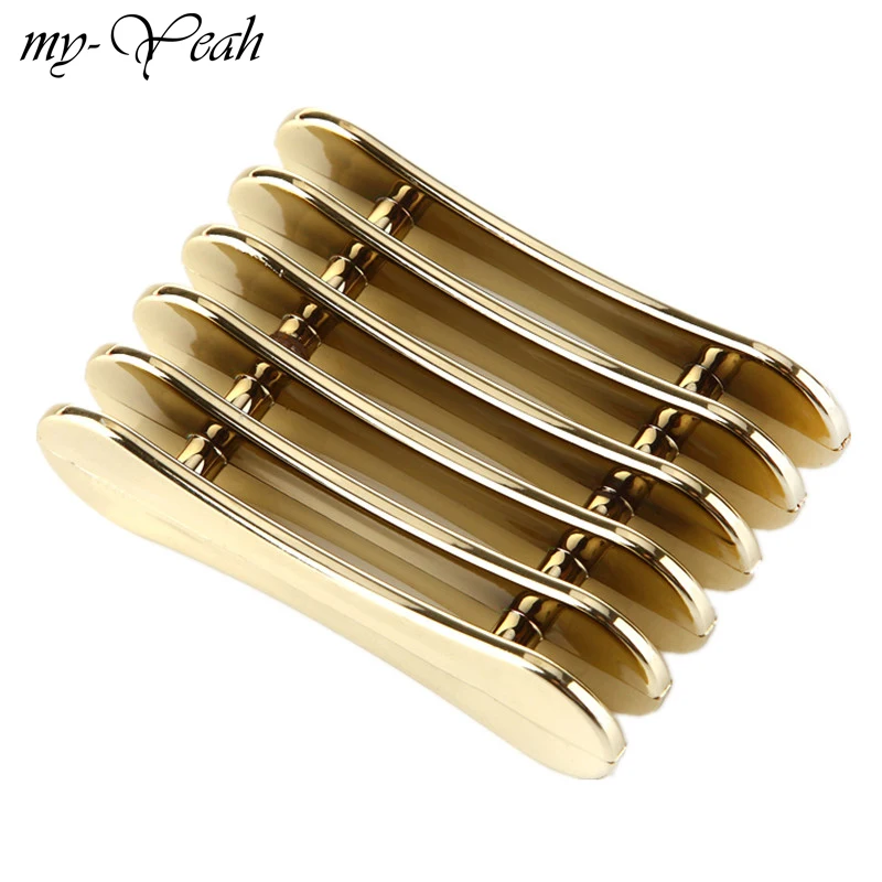 My-Yeah 5 Grid Nail Art кисть держатель для хранения инструментов тонкий резной рисунок Ручка кисти для переноски демонстрационная подставка стойка - Цвет: gold