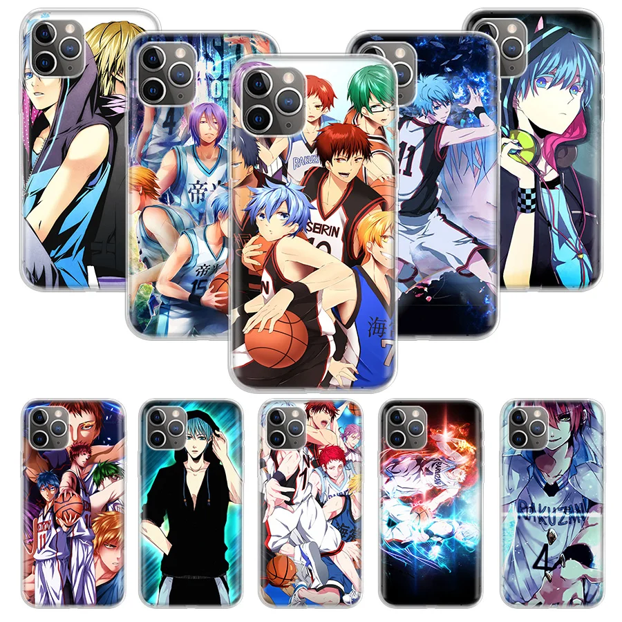 Kuroko Basketball no basuke для Apple iPhone 7 8 Plus 11 12 Mini Pro 10 X XS XR 6 6S 5 5S SE Max мягкий прозрачный