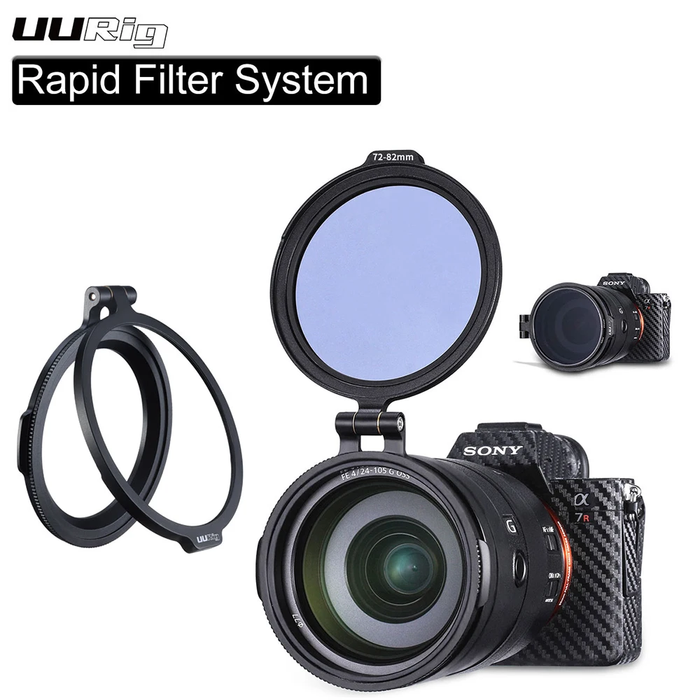 UURig Rapid Filter System Quick Release Flip Switch Bracket For DSLR
