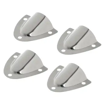 

4pcs Marine Clam Shell Vent Wire Cable Cover Boat Accessories 1-3/4" Marine Stainless steel ventilation plate