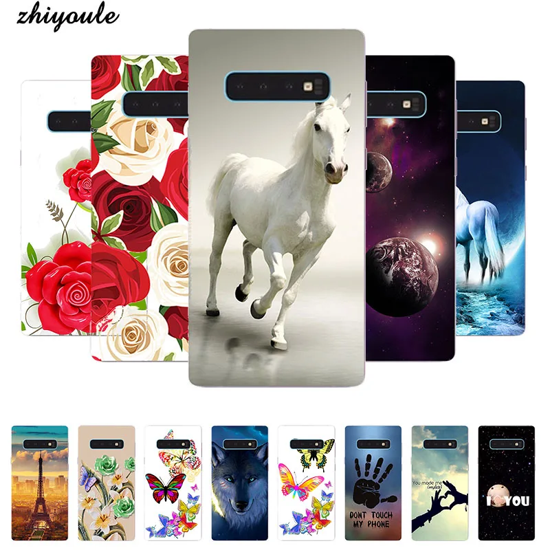 Оригинальные красочные Чехлы для мобильных телефонов чехлы samsung Galaxy S10 10 e lite plus