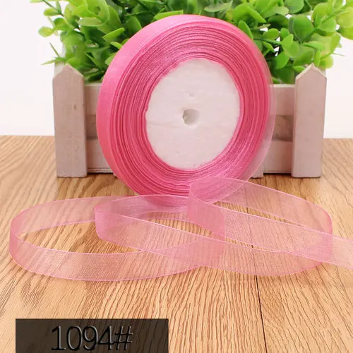 Elegant 45m Organza Satin Ribbon Roll for DIY Crafting and Gift Decoration