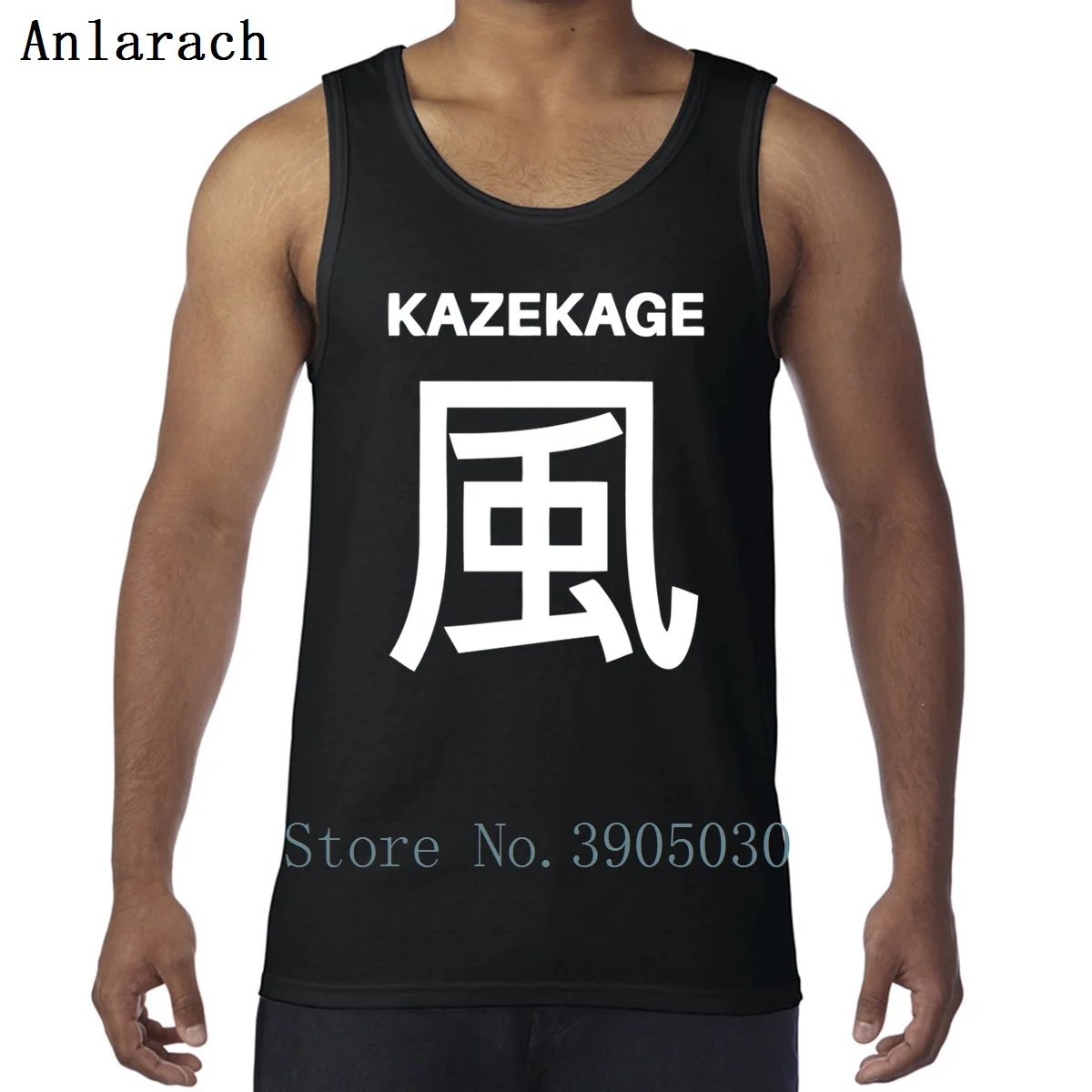Kage Squad Jersey Kazekage, жилет, удивительное создание, юмор, хлопок, простые майки, мужские, свободные, с буквами, весна, Anlarach, Майки