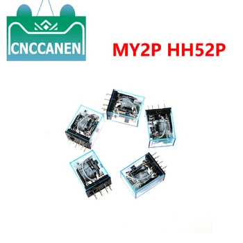 

MY2NJ HH52P Relay Coil General DPDT Micro Mini Electromagnetic Relay Coil 8 PIN Power Relay DPDT DC12V AC24V AC110V AC220V