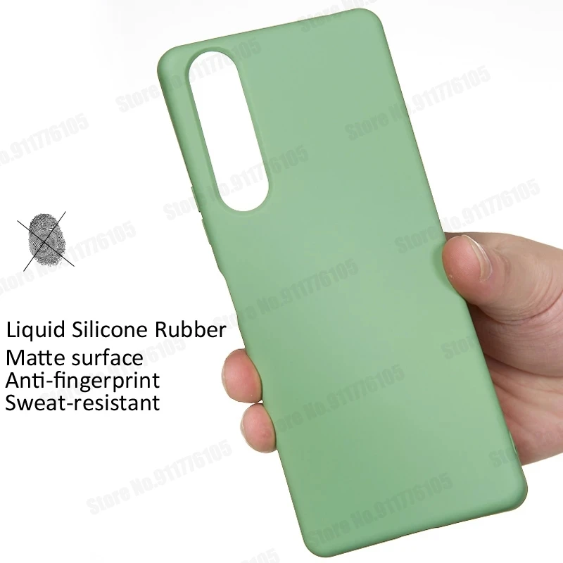 Liquid Silicone Full Protective Shockproof Case - Soft Gel Rubber Matte Cover