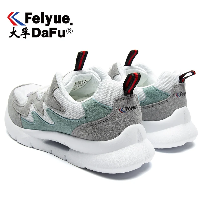 Feiyue7001 Casual Shoes Vulcanized Dad Sneakers Women Shoes Lace-up Platform Comfortable Breathable Non-slip Shoes Free Shipping