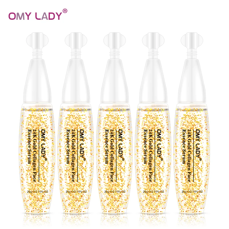 OMY LADY набор из 5 предметов 24 К золото уход за кожей с сывороткой лицом против