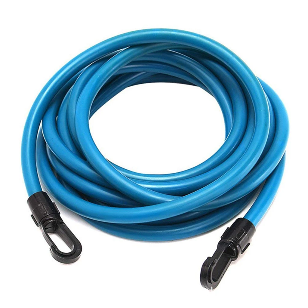 4M Premium Swimming Training Belt Aids Bungee Cord Exerciser Practicing Leash Safety Durable Swim Trainer Multi Color for Adults