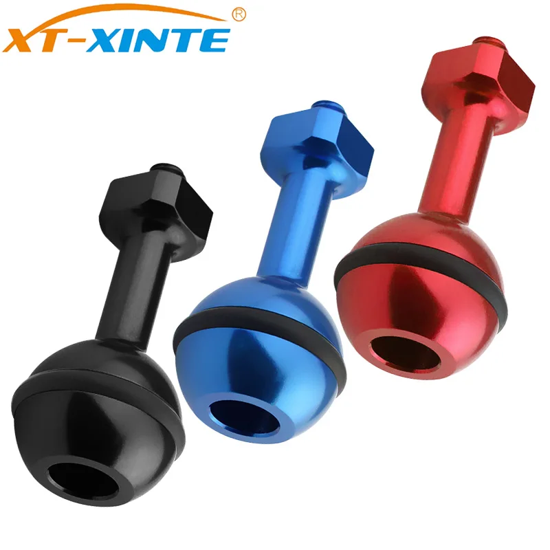 XT-XINTE алюминиевый 1/4 дюймовый винт шариковый адаптер с ЧПУ Адаптер для GoPro 5 4 Session Sjcam yi экшн-камера Дайвинг Фотостудия