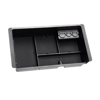 

Center Console Storage Box Organizer Coin Tray for Gmc Sierra Yukon/C-h-e-v-r-o--l-e-t Tahoe Silverado Suburban 2015-2018