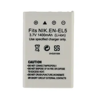

NEW Rechargeable Camcorders Cameras Battery Fit For Nikon P100 P500 P510 P520 P530 1400MAH Cameras Accessories For EN-EL5