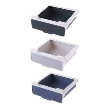

Punch-free Cabinet Pencil Box Under Desk Drawer Organizer Table Intimate handle Storage Box Case Hidden punch-free design