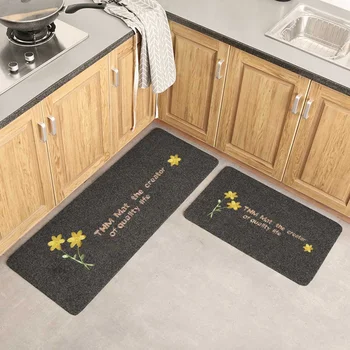 

Kitchen Accessories Door Mat Tapete Doormats Carpet Thin Non-Slip Kitchen Bathroom Carpet Room Pad Floor Mat Home Floor Mats