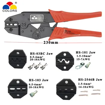 

Crimping pliers jaw for 230mm pliers most types non-insulated terminal HS-03BC HS-103 HS-101 HS-2546B high hardness jaw tools