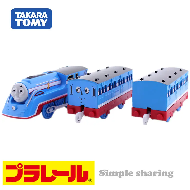 Takara Tomy tomica Plarail Ts-20 Semplificata модель поезда комплект миниатюрный steamline плесень литье под давлением детские игрушки