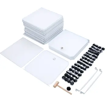 

Simple Design 20 Grids DIY Plastic Storage Wardrobe DIY Waterproof Interlocking Storage Organiser Clothes Cabinet Home Furniture
