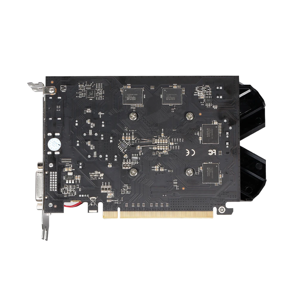 VEINEDA Оригинал RX 550 4 Гб видеокарты GPU AMD Radeon RX550 4 ГБ GDDR5 видеокарты PC Настольный компьютер игровая карта PCI-E X16-4