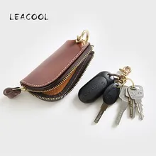Натуральная кожа, автомобильный мужской держатель для ключей, женские кошельки, органайзер для ключей, ключница, чехлы на молнии, сумка для ключей, чехол для автомобиля, подарки