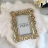 Vintage Leaf Feather Photo Frame Picture Display Golden Picture Stand Room Party Accessories ► Photo 1/5