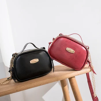 

Simple Shoulder Bags Women Small Satchel High Quality Concise Design Female Crossbody Messenger Bags Soft Leather Femme Handbag