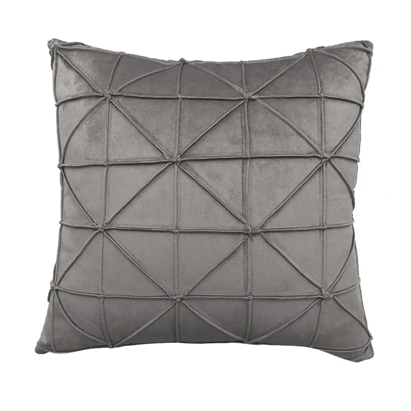 

Set of 2 Suede Pillow Cover Decorative Cushion Cover Home Decor Throw Cushion Cover With Solid Color Modern Nordic Pillow Cover