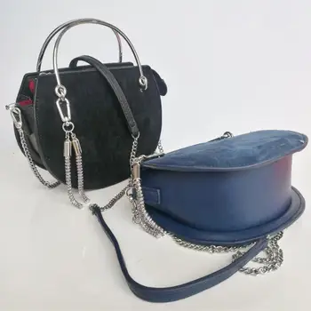 

Brand design tassel tote Messenger bags for leather handbags Women saddle shoulder Crossbody bags Female small clutch Purses sac