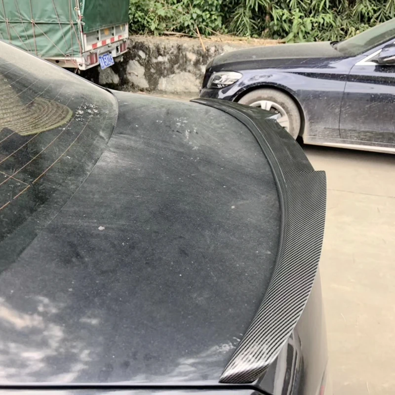 Для Mazda 6 спойлер 2009 От 10 до 15 лет глянцевое углеродное волокно/frp зад крыло M4 стиль спойлер, аксессуары