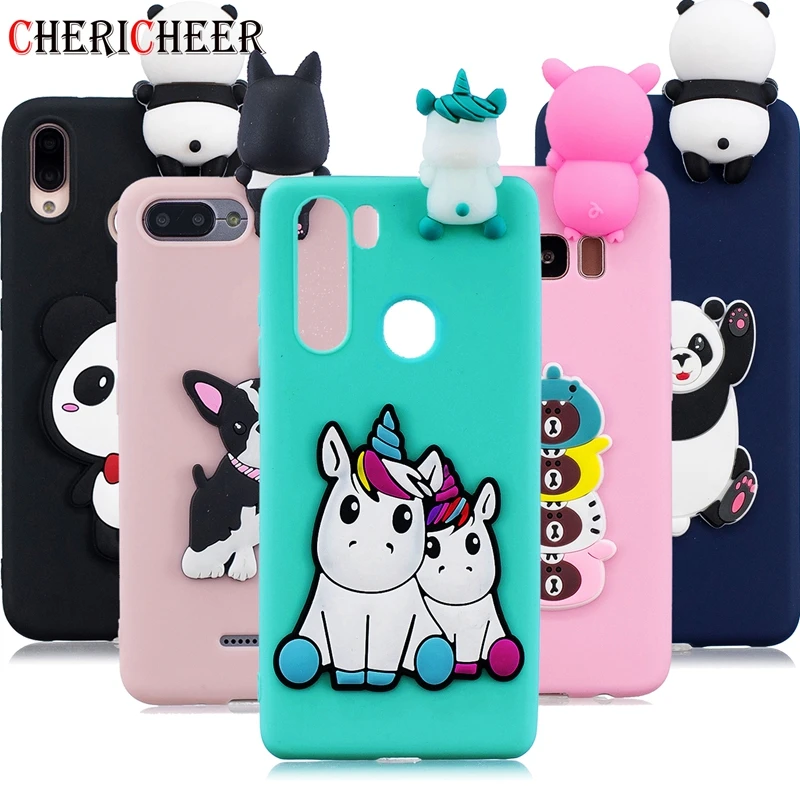 3D Cartoon Unicorn Redmi Note 8 Case For Xiaomi Pro Cute Toys Soft Silicone Cover |