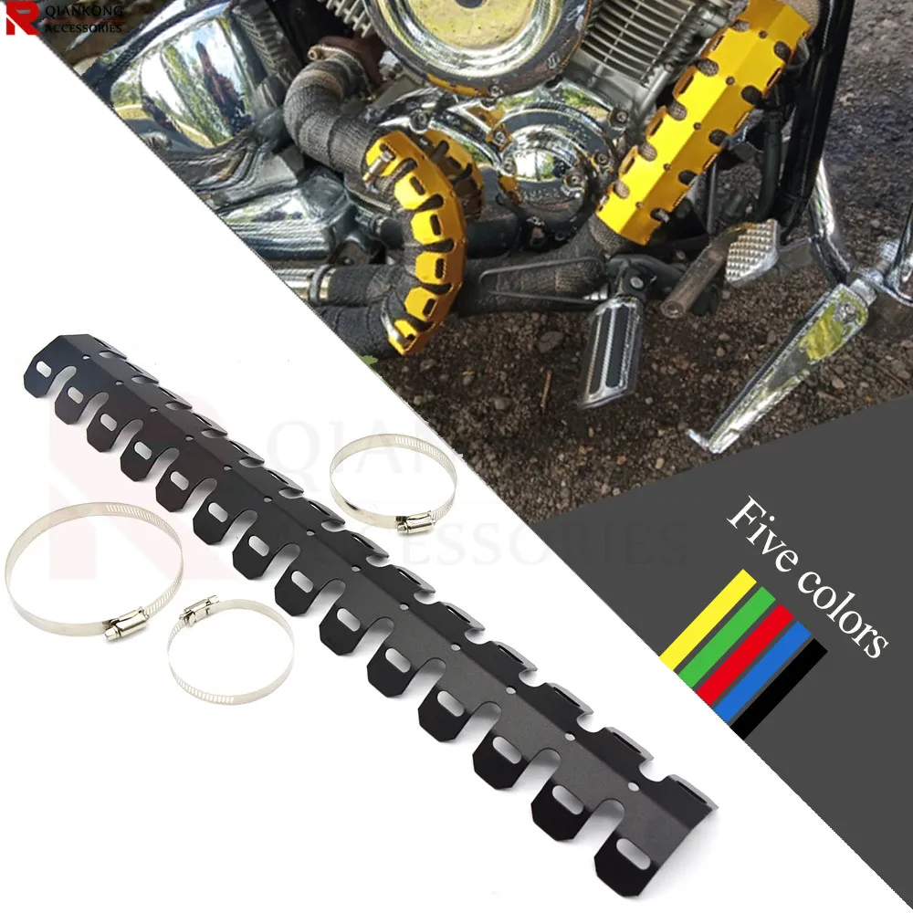 

For KTM SX XC EXC XCW EXCF SXF SXS 500 505 525 530 540 Motorcycle Exhaust Muffler Pipe Heat Shield Cover Guard 500EXC 505SXF