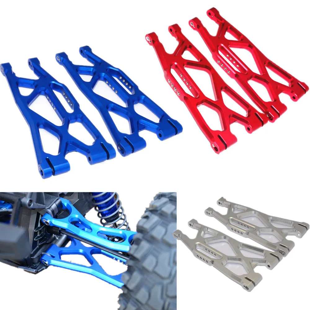 2 шт алюминиевый сплав передние или задние нижние руки для RC Traxxas 1/5 X-Maxx XMAXX 7730 7731