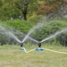 

360 Degree 1/2" Automatic Rotary Nozzle Automatic Sprinkler Irrigation Rotary Nozzle Sprinkler Garden lawn Watering Sprinkler