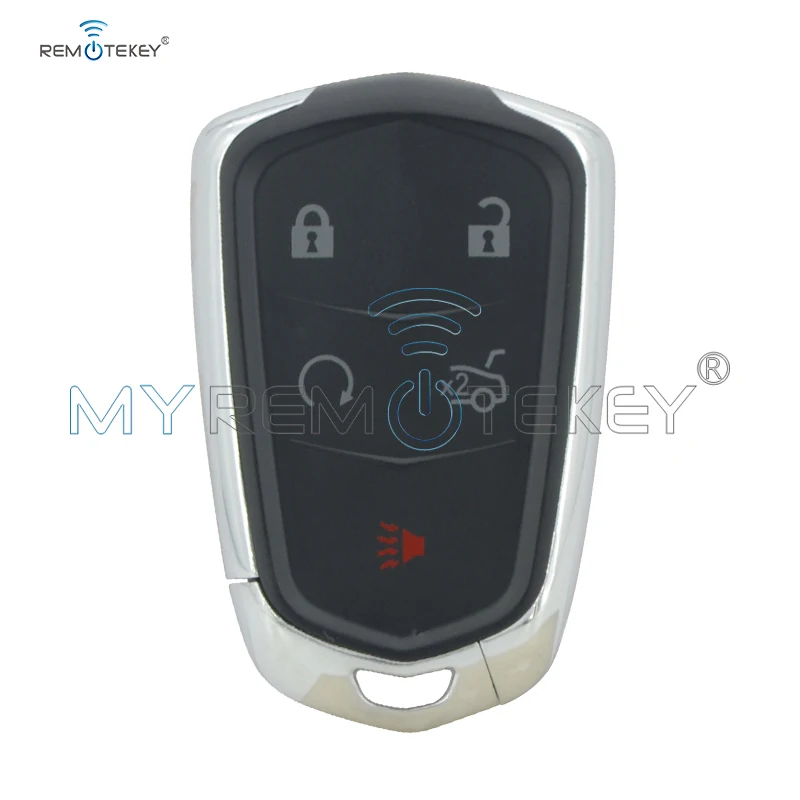 Remtekey FCC ID HYQ2EB 433Mhz smart key  5 button ID46 chip for Cadillac SRX 2015 2016