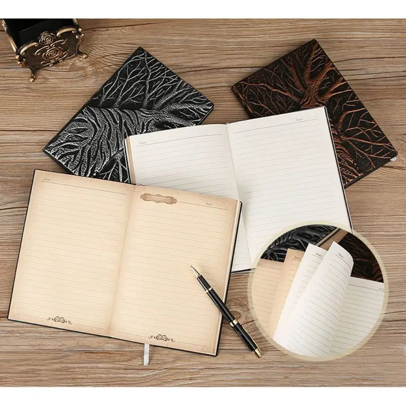 Креативный тисненый кожаный блокнот-дневник формата А5, блокнот для путешествий, дневник, планировщик, блокнот для записей, школьные офисные принадлежности