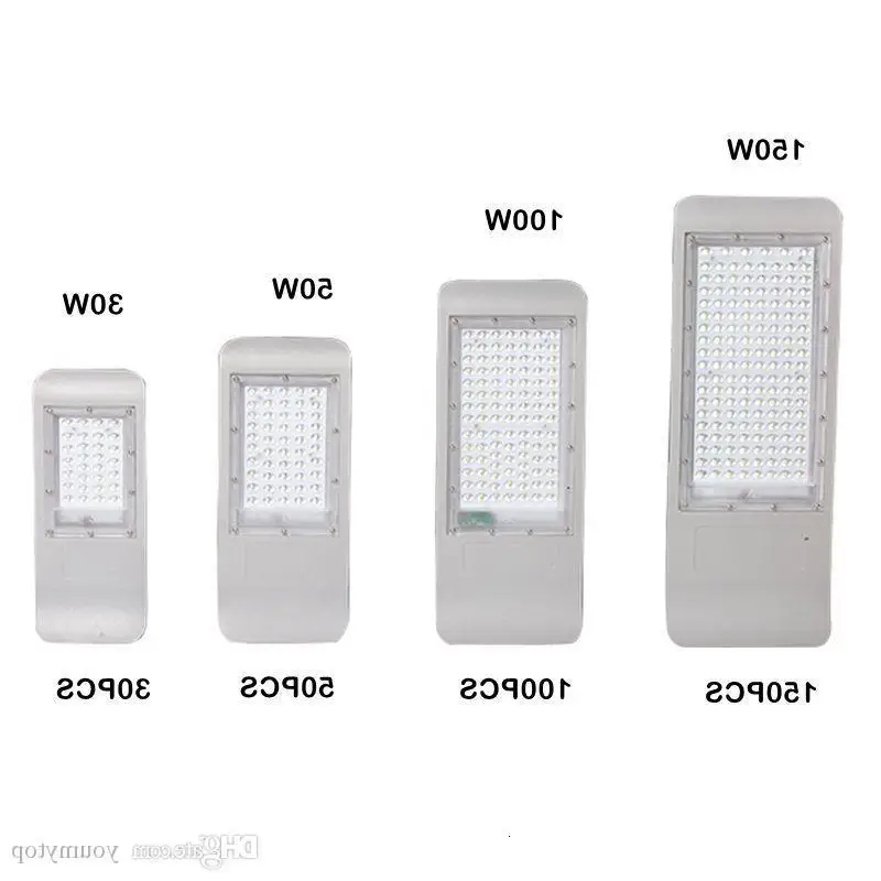 4 stks/partij 30W 50W 100W 150W Outdoor Solar LED Straatverlichting Security Lamp Waterdicht Weg Lamp solar Tuin Emergency Spot Light