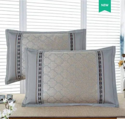 

Summer ice silk single pillowcase, a pair of summer mat pillowcases, rattan pillowcases, children's summer