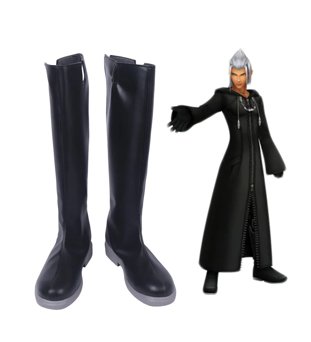 Kingdom Hearts Young Xehanort Cosplay Boots Shoes Custom Made |