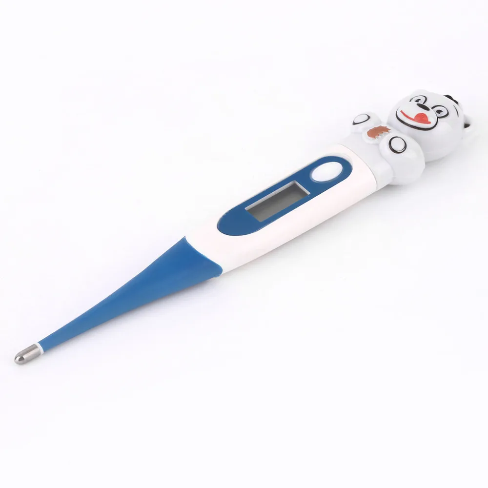 1pcs Cute Cartoon Animals Diagnostic-tool Frog / Bear Digital Monitor Thermometer