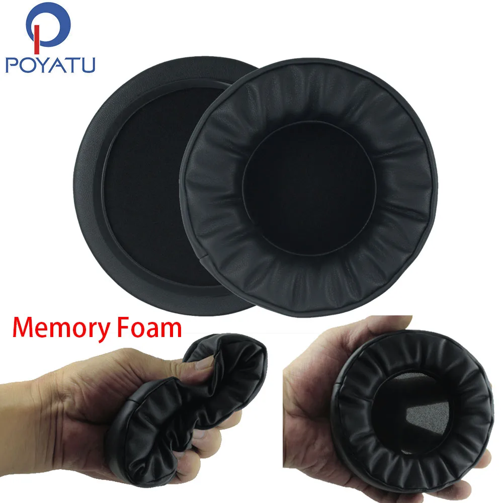 

POYATU 70MM 75MM 80MM 85MM 90MM 95MM Memory Sponge Earpads Headphone 100MM 105MM 110MM 115MM 120MM Memory Sponge Ear Pads