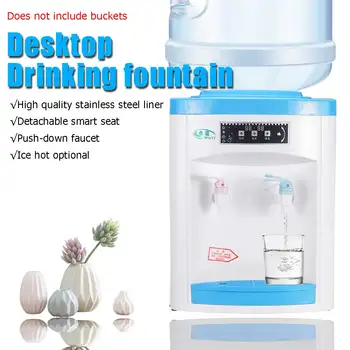 

Desktop Water Dispenser Water Filter Hot/warm 220V 550W Removable Water Storage Drink Machine Light indicator 3 mode