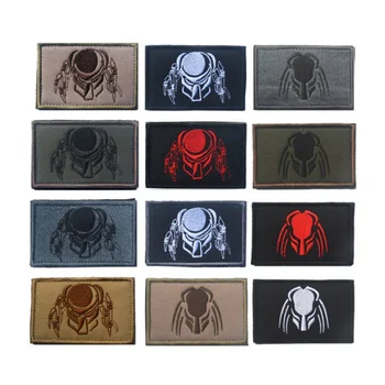 

Tactical Embroidery Badge Rectangular Apparel Sewing Hook And Loop Fastener Patches Armband Cheerleading Souvenirs *