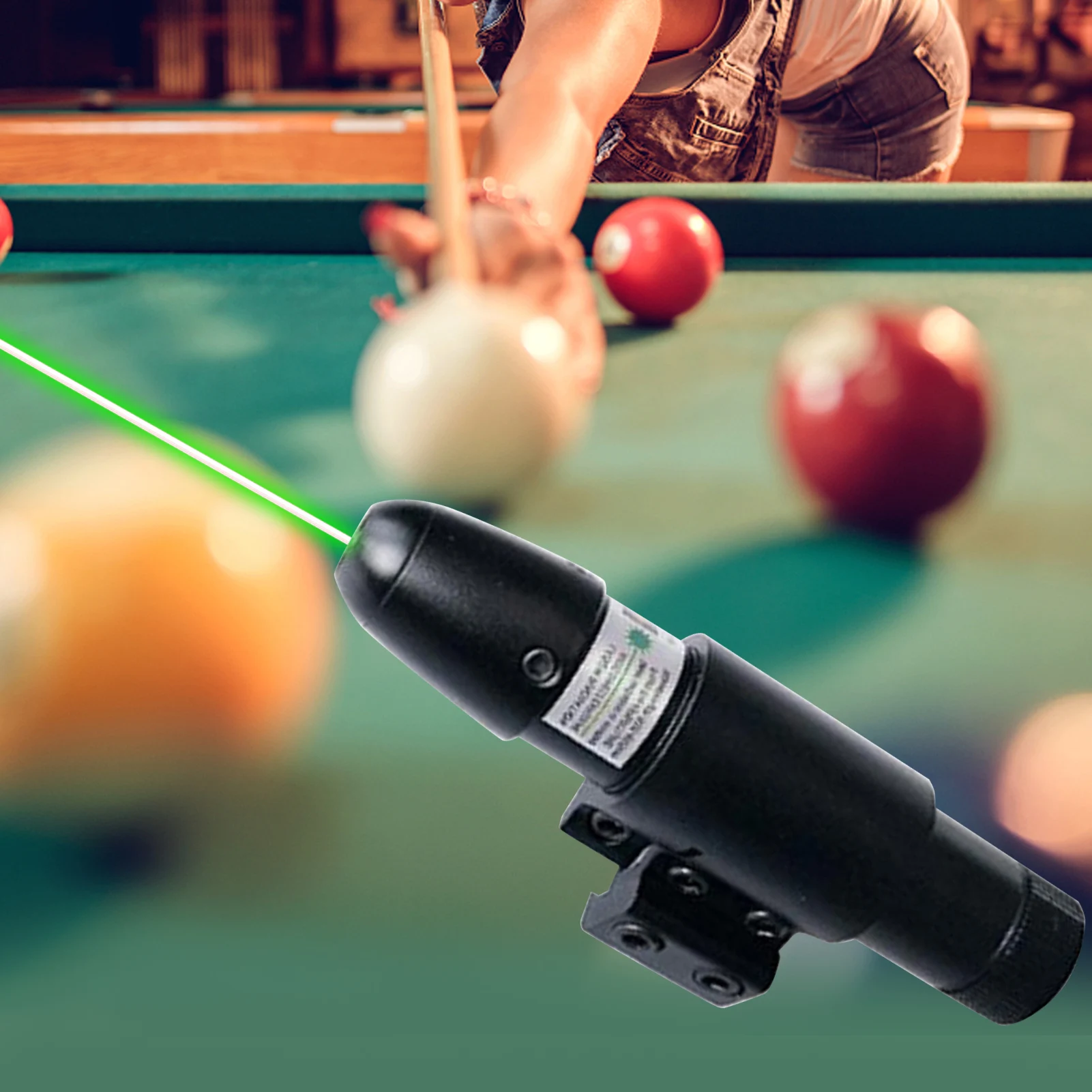 Outil de pratique de visée de billard de sport, aide de visée de