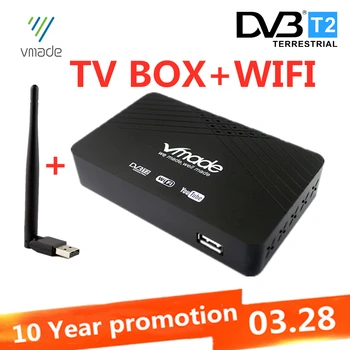 

Russia Spain Ukraine France Full hd Dvb t2 tv tuner Terrestrial receiver decoder support Youtube with WIFI set top boxes