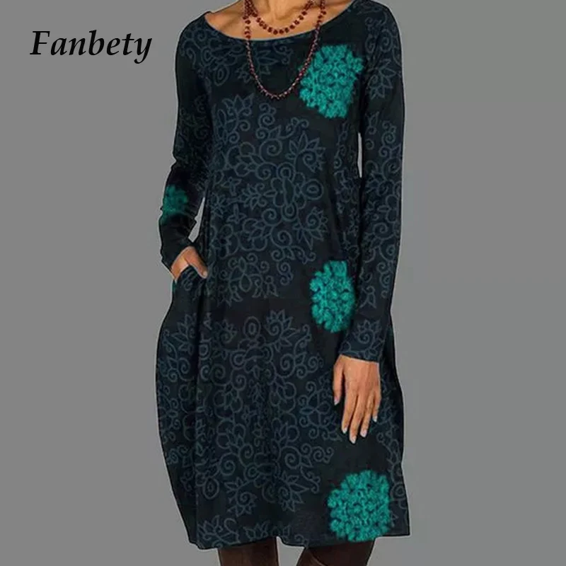 Женская обувь в винтажном стиле Цвет блок A-Line платье осень повседневное вечернее