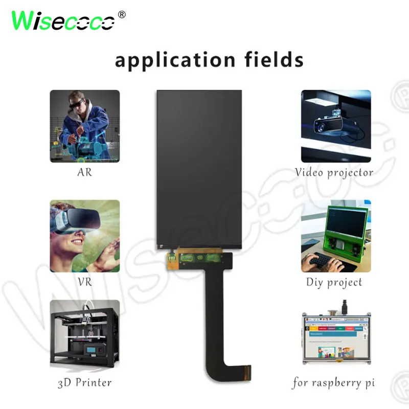 2560x1440 5 дюймов 2K ЖК дисплей с HDMI к MIPI плата контроллера для WANHAO D7 3d принтер проектор