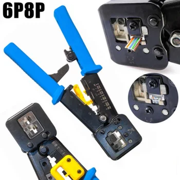 

Crimper Tools For Cat5e Cat6 Cables RJ45 Connector Plugs Crimping Tool Net Kit Wholesale